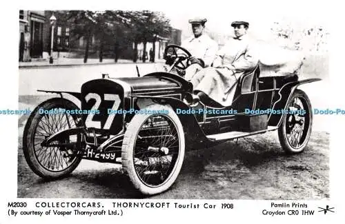 R281587 M2030 Collectorcars Thornycroft Tourist Car 1908 By courtesy of Vosper T