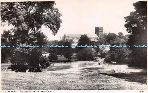 R281588 St Albans The Abbey from Verulam 71457 Photochrom