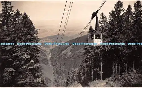 R281592 Schauinsland Schwarzwald Von der Bergstation der Seilschwebebahn Rolf Ke