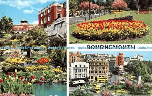 R283288 Bournemouth The Square John Hinde F R P S Multi View 1966