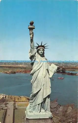 R285681 New York City Freiheitsstatue Mirro Krome H S Crocker Co 1974