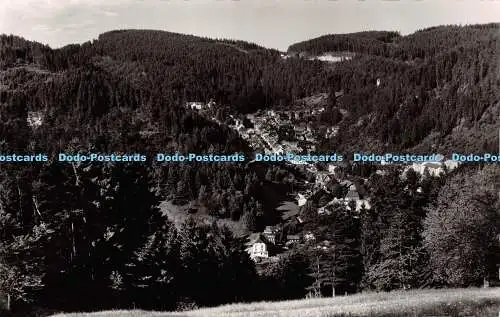 R281613 Triberg Schwarzwald Blick vom Hohnen Aqfa Gebr Metz