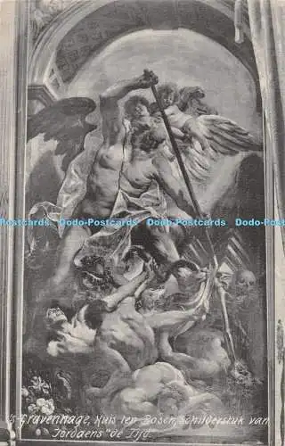 R285725 Gravennage Nuis ten Bosch Schilderstuk van Jordaens de Tijd Dr Trenkler