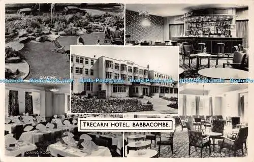 R283356 Babbacombe Trecarn Hotel Devonshire Press Ltd Echtfoto mehrere Ansichten