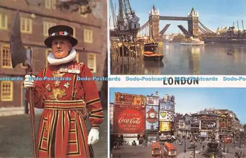 R283390 London Tower Bridge Piccadilly Circus Multi View