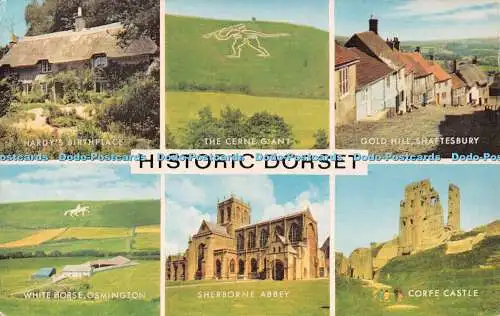 R283417 Historic Dorset J Salmon Cameracolour Multi View 1985