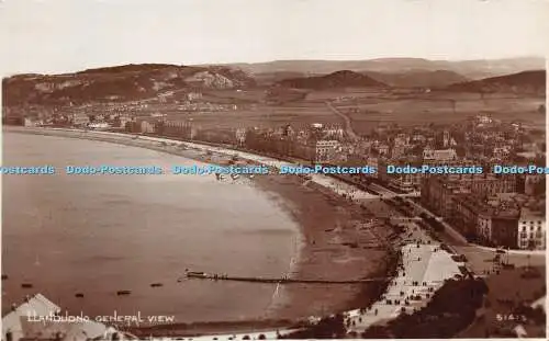 R281896 Llandudno General View 51413 RP Photochrom 1924