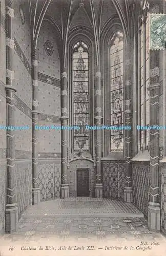 R285981 Chateau de Blois Aile de Louis XII Interieur de la Chapelle ND Foto 1907