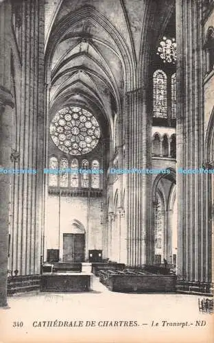 R285997 Cathedrale de Chartres le Transept ND Levy et Neurdein Reunis