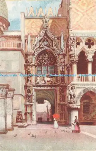 R284832 Venezia Porta della Carta A Scrocchi Postkarte