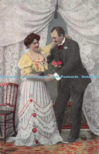 R284884 Ein Mann und eine Frau tanzen K V i B 12 Serie 1225