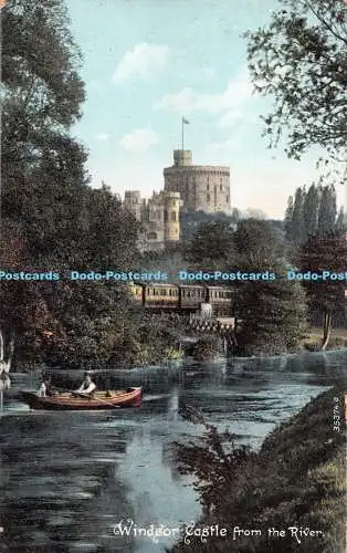 R284934 Windsor Castle vom Fluss F Frith