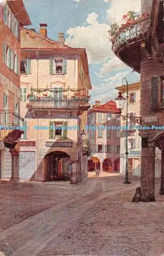 R284961 Lugano Piazza Emilio Maraini A Veronesi 1923