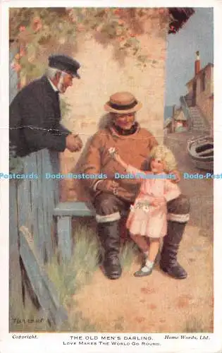 R286312 The Old Men Darling Love Makes the World Go Round Home Worte Garantie