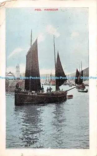 R285112 Peel Harbour Postkarte 1908