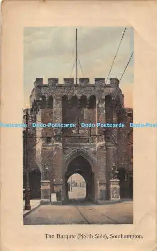 R285329 Southampton The Bargate North Side J W Savage