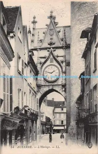 R286794 Auxerre L Horloge LL 64 Levy Fils