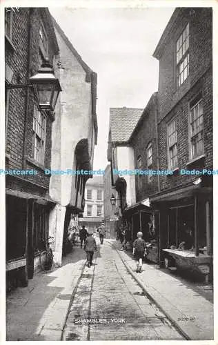 R287157 Shambles York Valentines Silveresque Postkarten