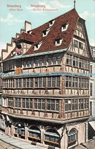 R287266 Strassburg Altes Haus Maison Kammerzell Strasbourg Victors Kunstverlag I