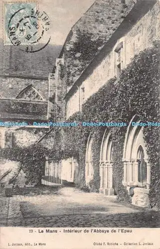 R287280 19 Le Mans Interieur de lAbbaye de lEpau L Joniaux Klischee F Robiche Coll