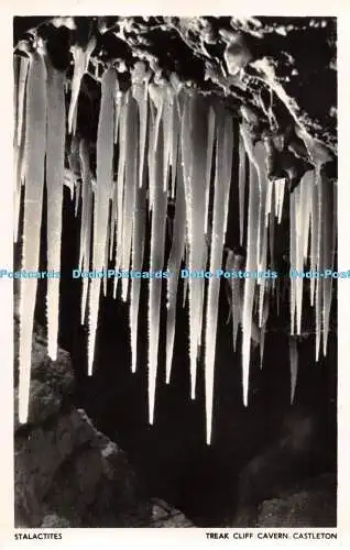 R287438 Stalactites Treak Cliff Cavern Castleton RP