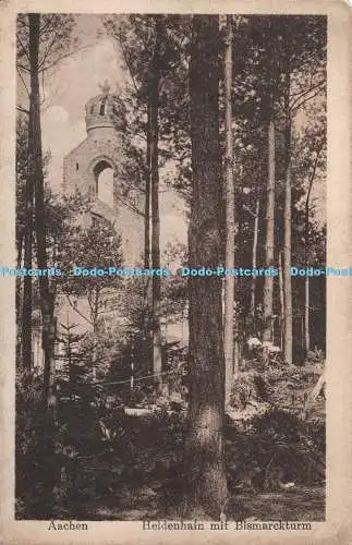 R287850 Aachen Heldenhain mit Bismarckturm Leonhard Tietz 1919