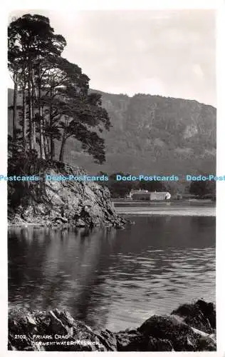 R288183 2102 Friars Crag Derwentwater Keswick Abraham 1955 RP