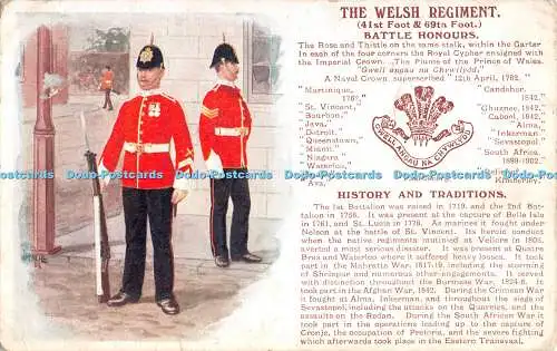 R289940 The Welsh Regiment Battle Honours History and Traditions Gale and Polden