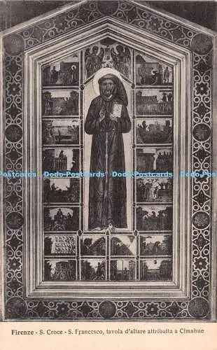 R288479 Firenze S Croce S Francesco tavola daltare attribuita a Cimabue STA 9395