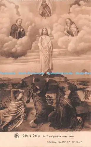 R288588 Nels Gerard David La Transfiguration Vers 1500 Brügge Eglise Notre Dame