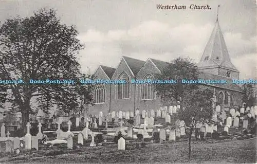 R290469 Westerham Church J A Hughes 1910