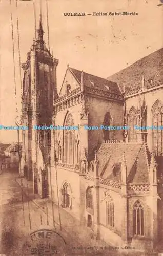 R288904 Colmar Eglise Saint Martin Aux Villes de France A Thiriat 1924