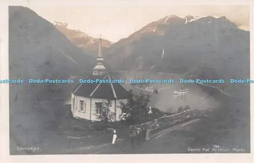 R290539 Geiranger 104 Eneret Fot Kirkhorn Neue Bromsilber Convention