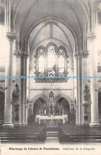 R288979 Pelerinage du Calvaire de Pontchateau Interieur de la Chapelle