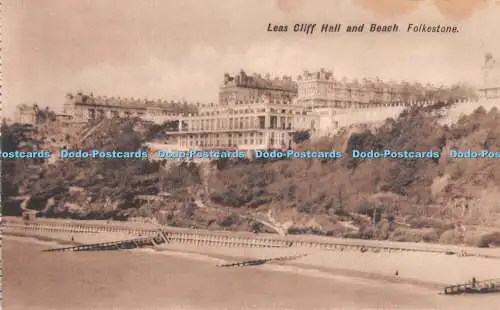R290632 Leas Cliff Hall and Beach Folkestone