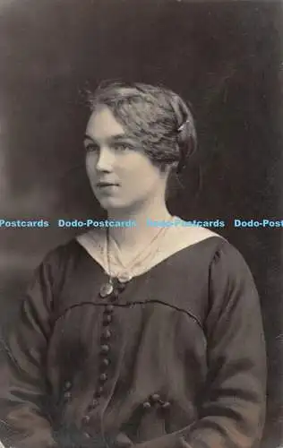 R289059 Frau Portrait alte Fotografie Postkarte Mora Brighton