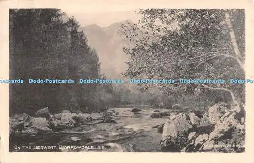 R290867 On the Derwent Borrowdale 28 Maysons Series Keswick 1923
