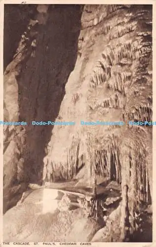 R289246 The Cascade St Pauls Cheddar Caves A G H Gough 1931