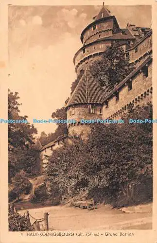 R289360 4 Haut Koenigsbourg Grand Bastion Visite au Chateau Alsace Edition speci