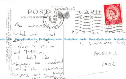 R291170 Valley of Rocks Lynton A 770 Kunstfarbe Brian Gerald Valentines 1960