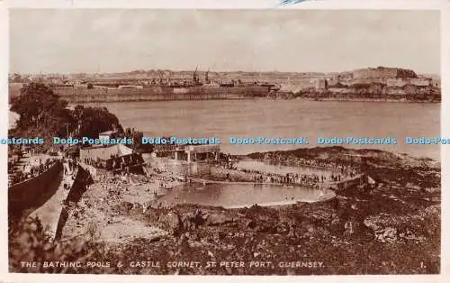 R291182 The Bathing Pools and Castle Cornet St Peter Port Guernsey 1 The R A The