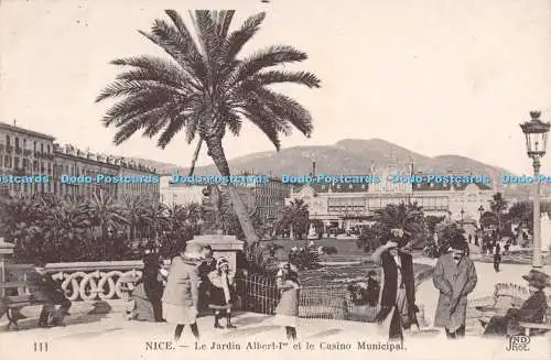 R291190 111 Nice Le Jardin Albert Ier et le Casino Municipal ND Phot Neurdein Fr