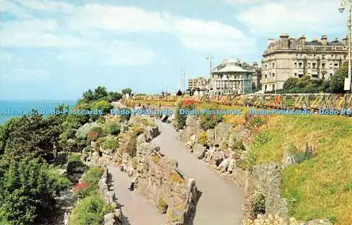 R292294 Folkestone Zick Zack Weg Postkarte