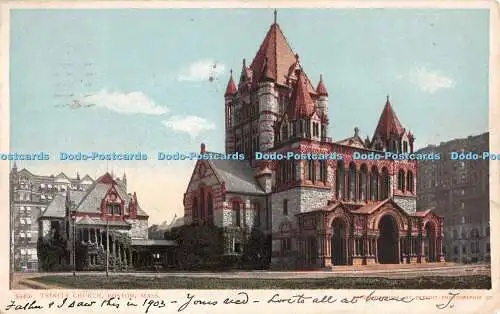 R292379 Boston Mass Trinity Church Detroit Photographic 1906