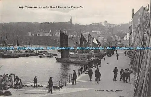 R293848 Douarnenez 105 La Grand Port et les Plomarchs Collection Villard Quimper