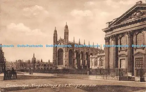R291342 Cambridge Kings College and Kings Parade Friths Series No 26496