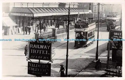 R291359 The Railway Hotel Aelburn Nalder and Collyers Tunbridge Wells Postkarte