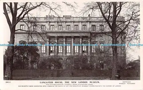R291360 648K Lancaster House The New London Museum Beagles RP