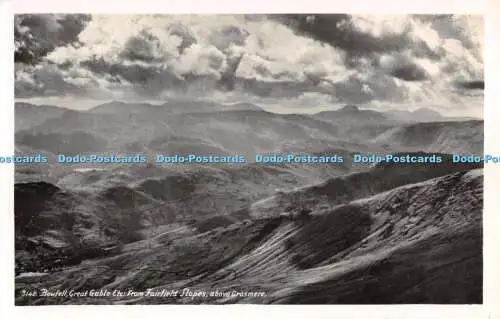 R292485 Bowfell Great Gable Etc From Fairfield Slopes oberhalb von Grasmere G P Abraham