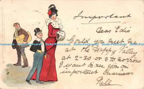 R291476 Tuck Write Away Postkarte Serie 621 1903